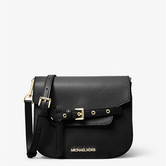 Michael Kors Emilia Small Leather Crossbody Bag - Picture 2 of 11